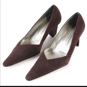 Robert Clergerie Pumps Vintage Chocolate Suede
